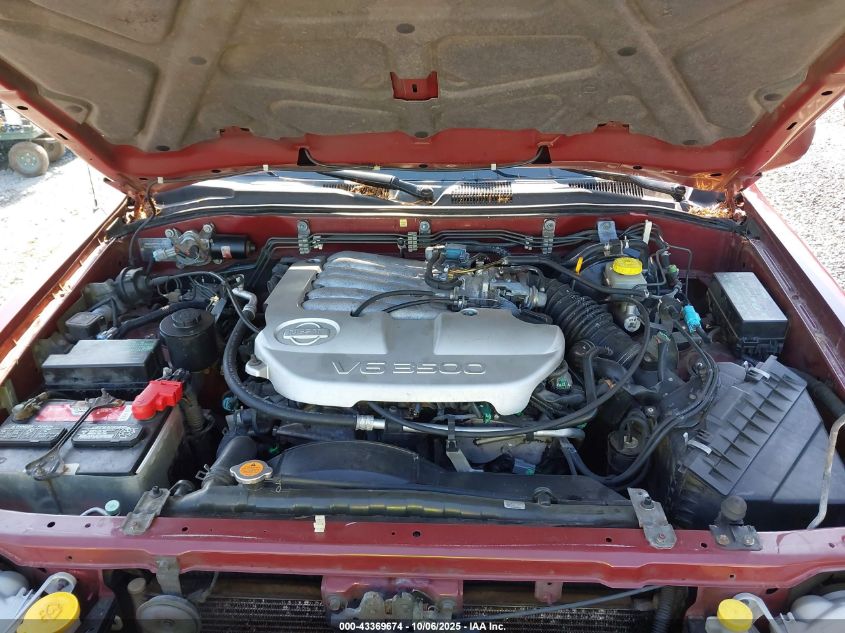 2001 Nissan Pathfinder Le VIN: JN8DR07Y71W531928 Lot: 43369674