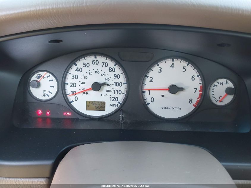 2001 Nissan Pathfinder Le VIN: JN8DR07Y71W531928 Lot: 43369674