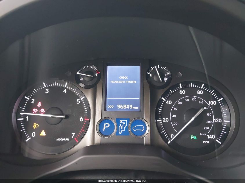 2017 Lexus Gx 460 VIN: JTJBM7FX6H5170708 Lot: 43369686