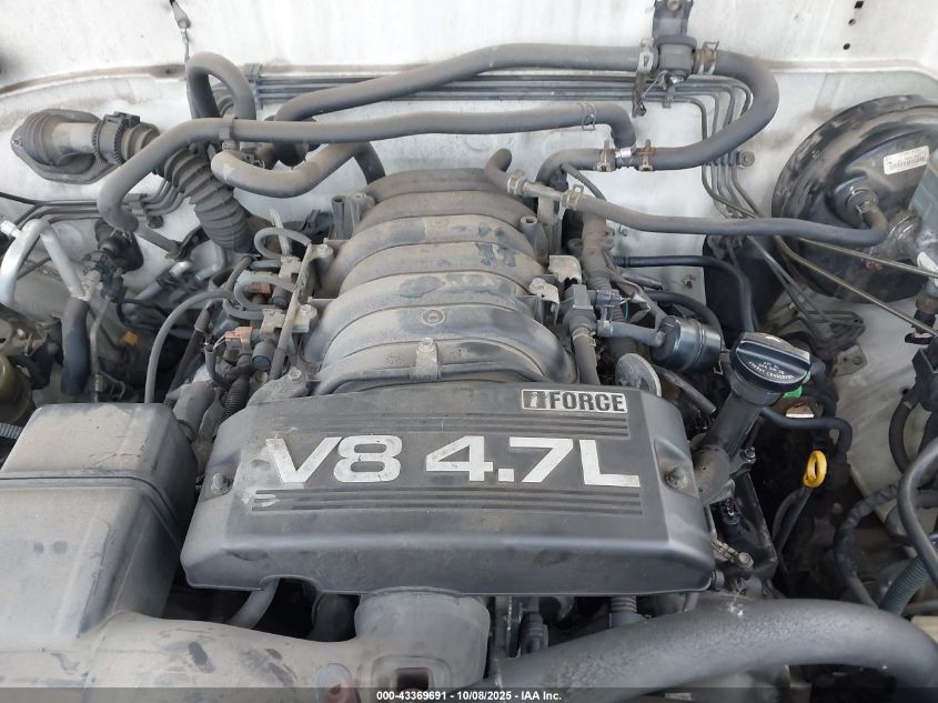 2005 Toyota Sequoia Limited V8 VIN: 5TDZT38A45S250293 Lot: 43369691