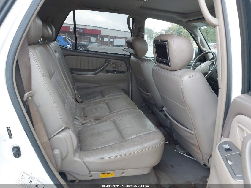 2005 Toyota Sequoia Limited V8 VIN: 5TDZT38A45S250293 Lot: 43369691