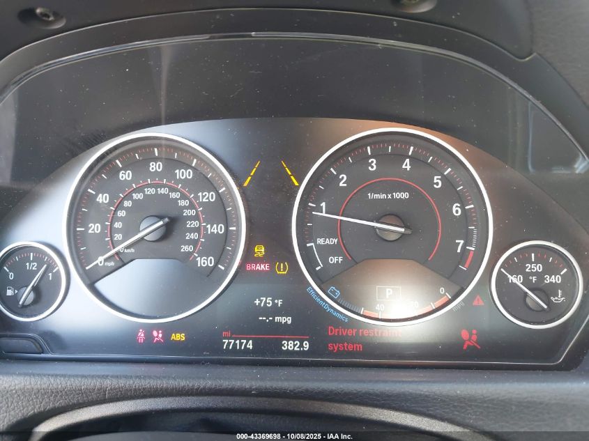 2017 BMW 330I xDrive VIN: WBA8K3C58HK679325 Lot: 43369698