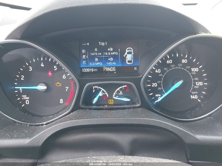 2018 Ford Escape Sel VIN: 1FMCU9HD1JUC76836 Lot: 43369706