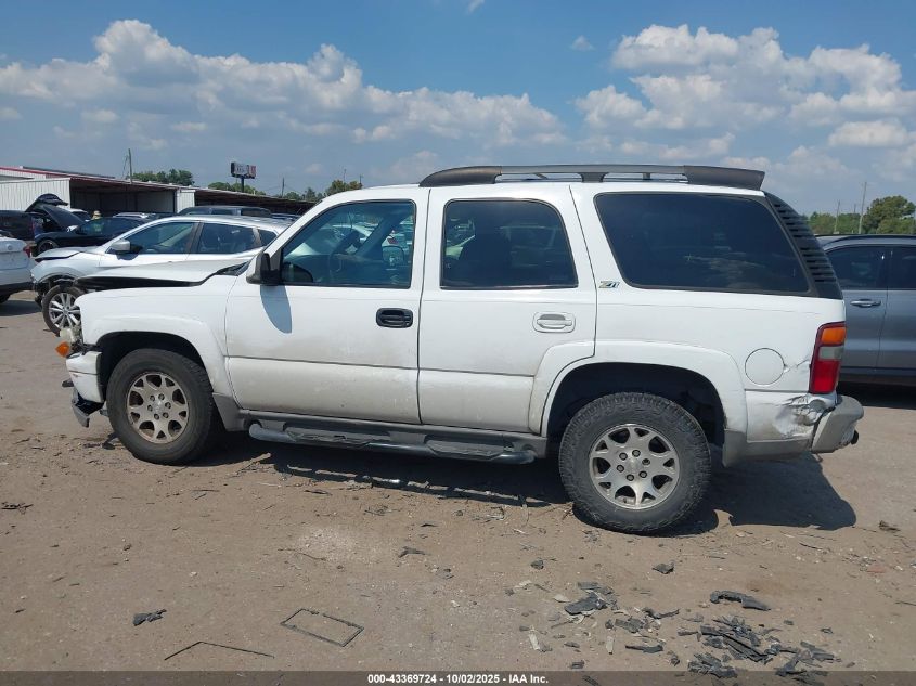 2002 Chevrolet Tahoe Z71 VIN: 1GNEK13Z12R121237 Lot: 43369724