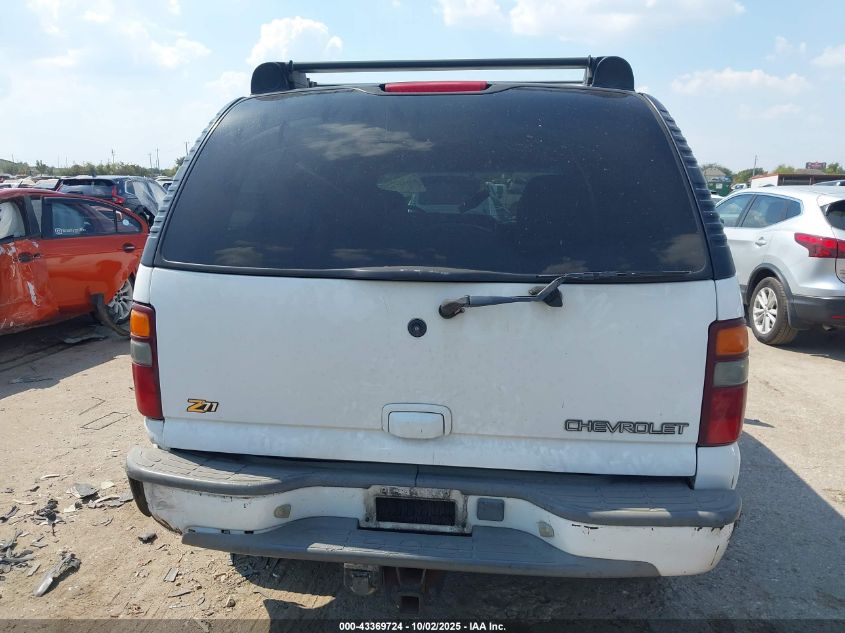 2002 Chevrolet Tahoe Z71 VIN: 1GNEK13Z12R121237 Lot: 43369724