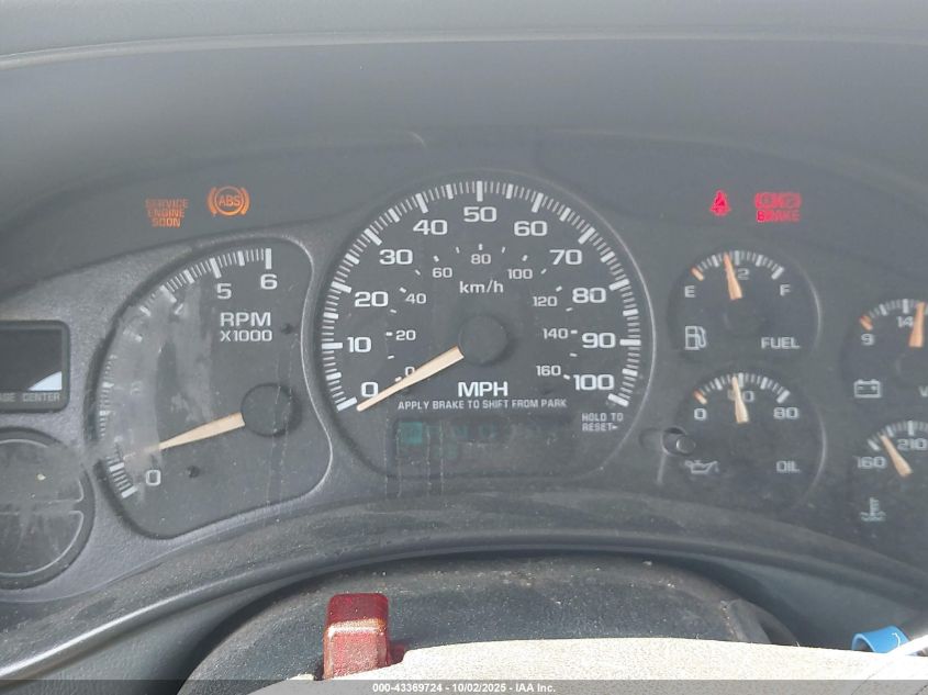 2002 Chevrolet Tahoe Z71 VIN: 1GNEK13Z12R121237 Lot: 43369724