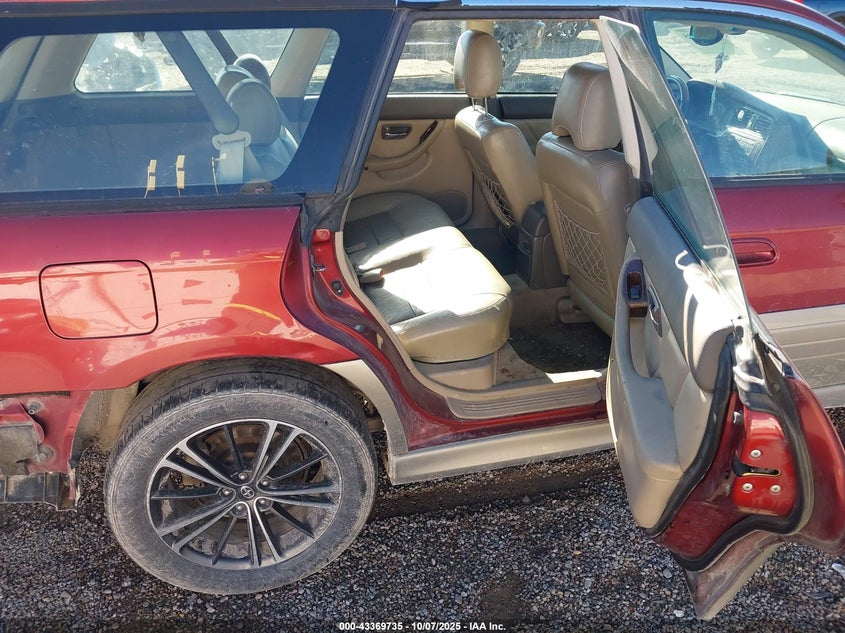 2002 Subaru Outback H6-3.0 L.l. Bean Edition VIN: 4S3BH806127655167 Lot: 43369735