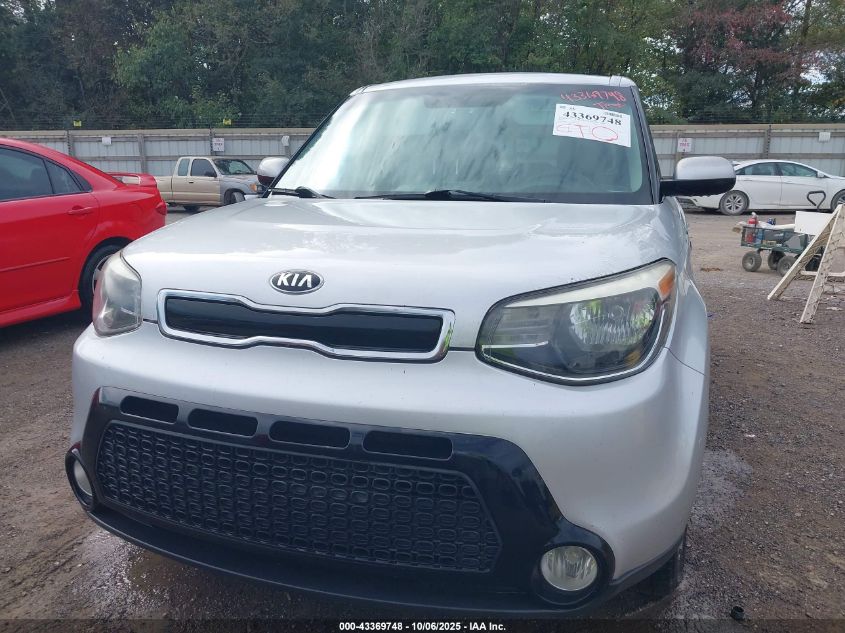 2016 Kia Soul + VIN: KNDJP3A53G7846474 Lot: 43369748
