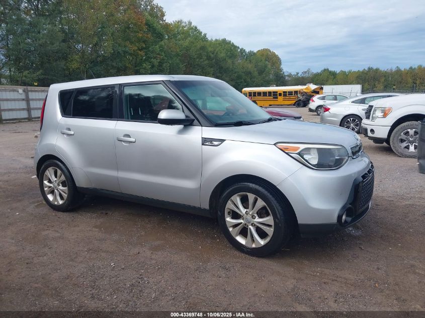 2016 Kia Soul + VIN: KNDJP3A53G7846474 Lot: 43369748