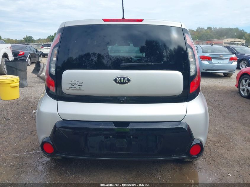2016 Kia Soul + VIN: KNDJP3A53G7846474 Lot: 43369748