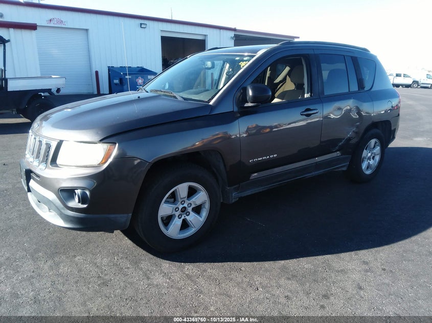 Vin: 1c4njcbb1gd589050, lot: 43864494, jeep compass sport 20162