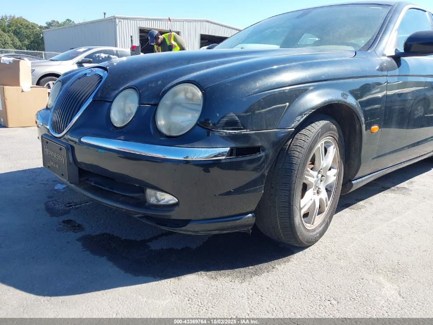 2003 Jaguar S-Type 3.0L V6 VIN: SAJEA01T43FM63256 Lot: 43369764