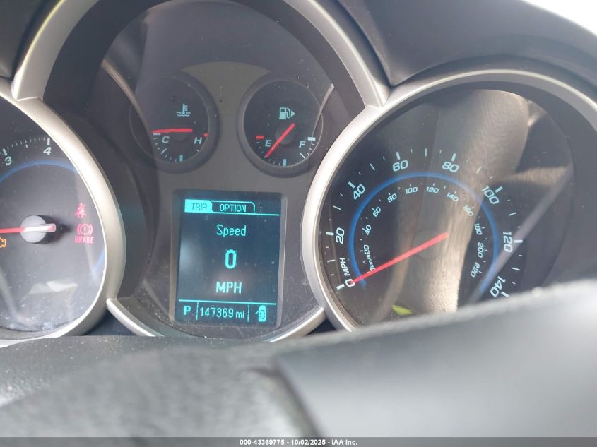 2013 Chevrolet Cruze 1Lt Auto VIN: 1G1PC5SB7D7245238 Lot: 43369775