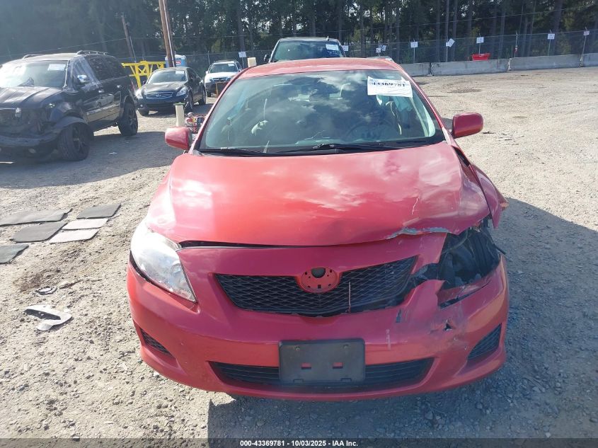 2010 Toyota Corolla Le VIN: JTDBU4EE5AJ060778 Lot: 43369781