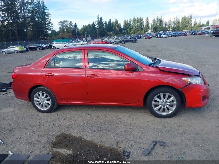 2010 Toyota Corolla Le VIN: JTDBU4EE5AJ060778 Lot: 43369781