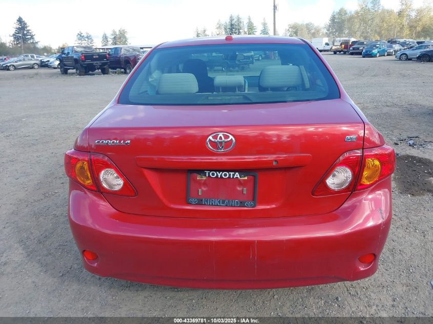 2010 Toyota Corolla Le VIN: JTDBU4EE5AJ060778 Lot: 43369781