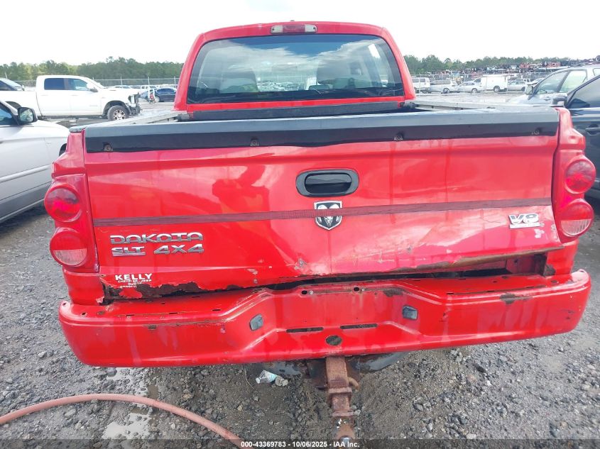 2008 Dodge Dakota Slt VIN: 1D7HW48N38S519106 Lot: 43369783