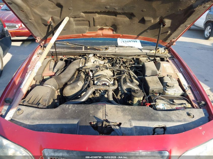 1998 Lincoln Mark Viii VIN: 1LNFM91V9WY713398 Lot: 43369799