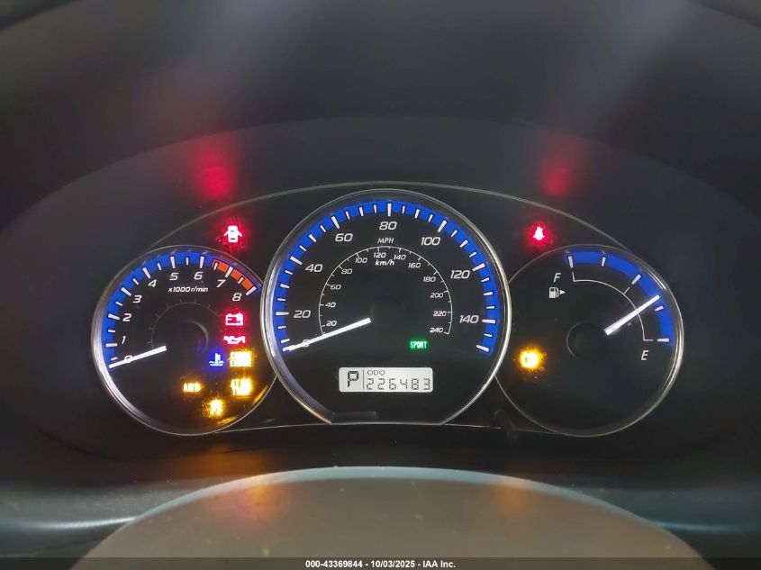 2011 Subaru Forester 2.5X VIN: JF2SHABC6BH733092 Lot: 43369844