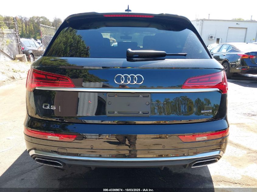 2024 Audi Q5 Premium Plus 45 Tfsi S Line Quattro VIN: WA1EAAFY8R2127841 Lot: 43369874