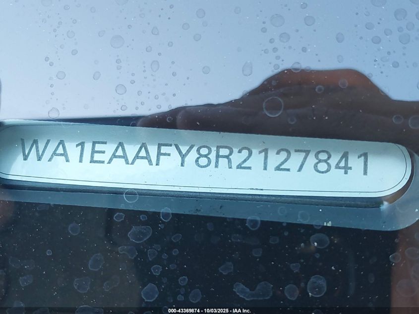 2024 Audi Q5 Premium Plus 45 Tfsi S Line Quattro VIN: WA1EAAFY8R2127841 Lot: 43369874