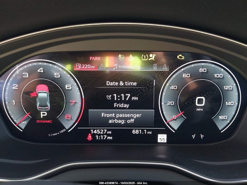 2024 Audi Q5 Premium Plus 45 Tfsi S Line Quattro VIN: WA1EAAFY8R2127841 Lot: 43369874