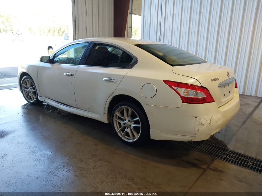 2009 Nissan Maxima 3.5 S VIN: 1N4AA51E59C855173 Lot: 43369911
