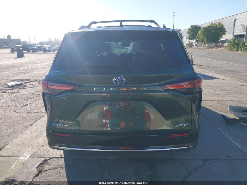 2025 Toyota Sienna Limited VIN: 5TDZSKFC0SS167604 Lot: 43369922