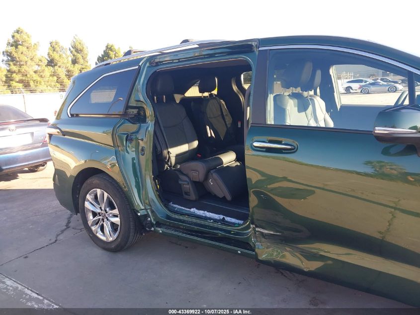 2025 Toyota Sienna Limited VIN: 5TDZSKFC0SS167604 Lot: 43369922