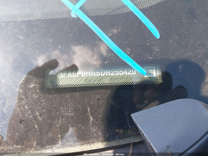 2013 Ford Fusion Se VIN: 3FA6P0HR6DR255420 Lot: 43369954