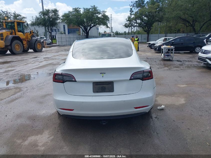 2022 Tesla Model 3 Rear-Wheel Drive VIN: 5YJ3E1EA3NF323649 Lot: 43369968