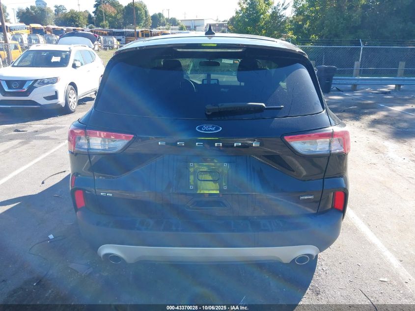 2021 Ford Escape Se Hybrid VIN: 1FMCU0BZ2MUA68338 Lot: 43370028