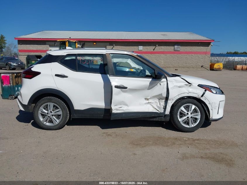 2022 Nissan Kicks S Xtronic Cvt VIN: 3N1CP5BVXNL531668 Lot: 43370033