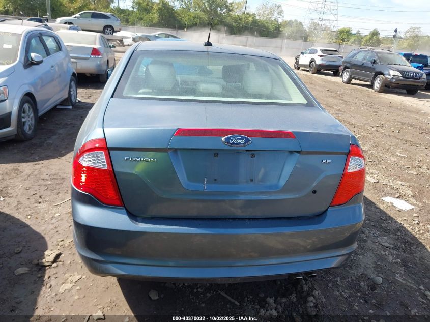 2011 Ford Fusion Se VIN: 3FAHP0HA4BR290604 Lot: 43370032