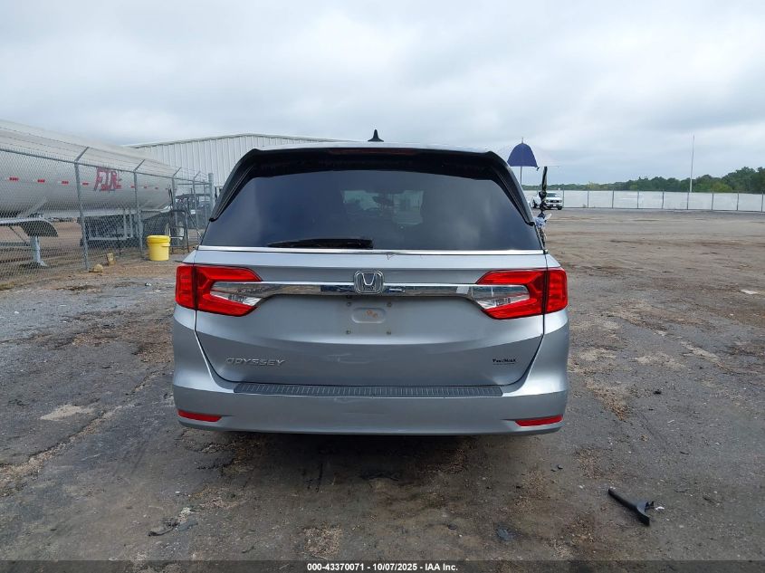 2018 Honda Odyssey Ex-L VIN: 5FNRL6H79JB021306 Lot: 43370071