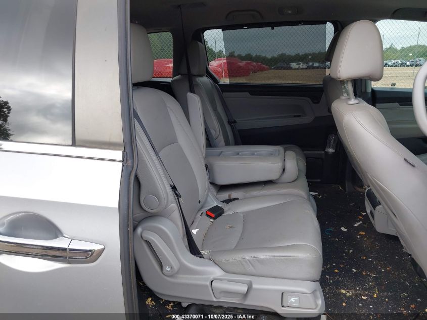 2018 Honda Odyssey Ex-L VIN: 5FNRL6H79JB021306 Lot: 43370071