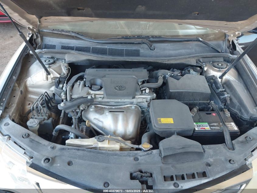 2012 Toyota Camry Le VIN: 4T4BF1FK0CR266168 Lot: 43370073