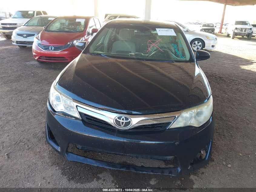 2012 Toyota Camry Le VIN: 4T4BF1FK0CR266168 Lot: 43370073