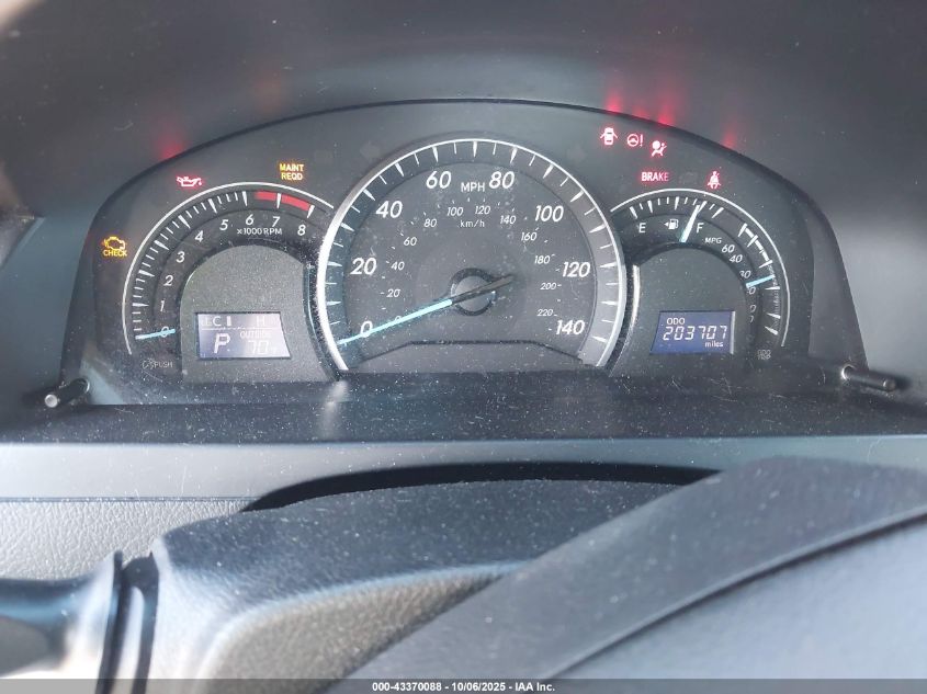 2012 Toyota Camry Le VIN: 4T4BF1FK9CR210813 Lot: 43370088