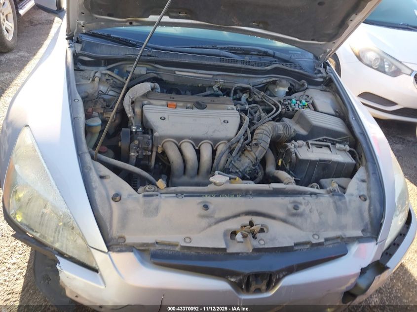 2003 Honda Accord 2.4 Ex VIN: 1HGCM72653A017596 Lot: 43370092