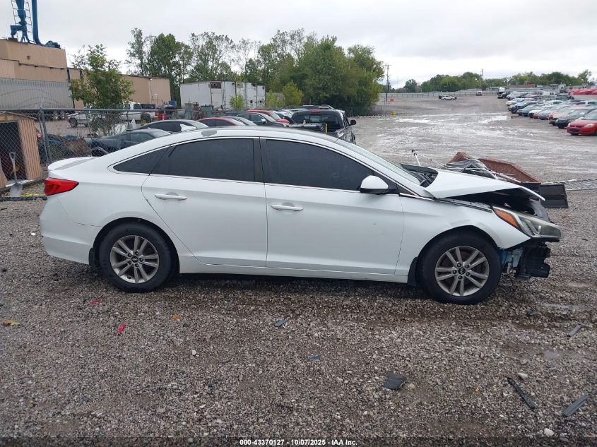 2015 Hyundai Sonata Se VIN: 5NPE24AF8FH208326 Lot: 43370127