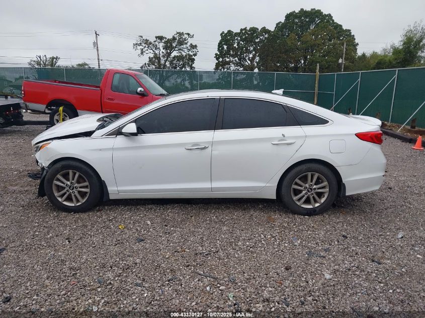 2015 Hyundai Sonata Se VIN: 5NPE24AF8FH208326 Lot: 43370127