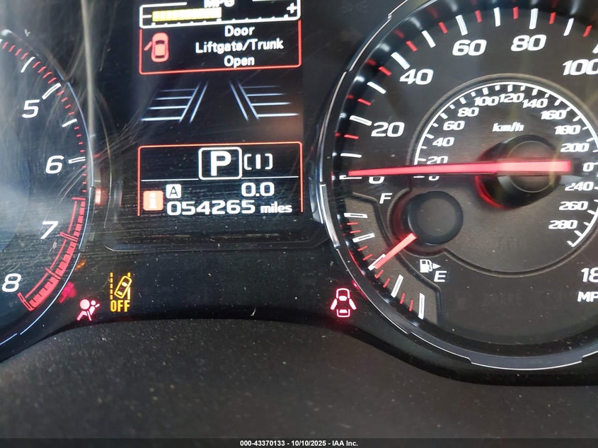 2020 SUBARU WRX LIMITED JF1VA1N64L8823225