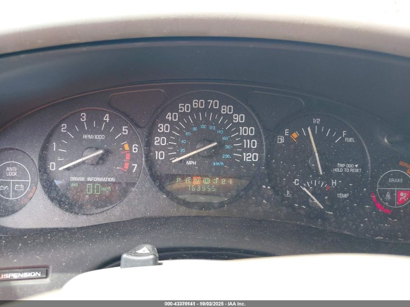 2000 Buick Regal Gs VIN: 2G4WF5519Y1239436 Lot: 43370141