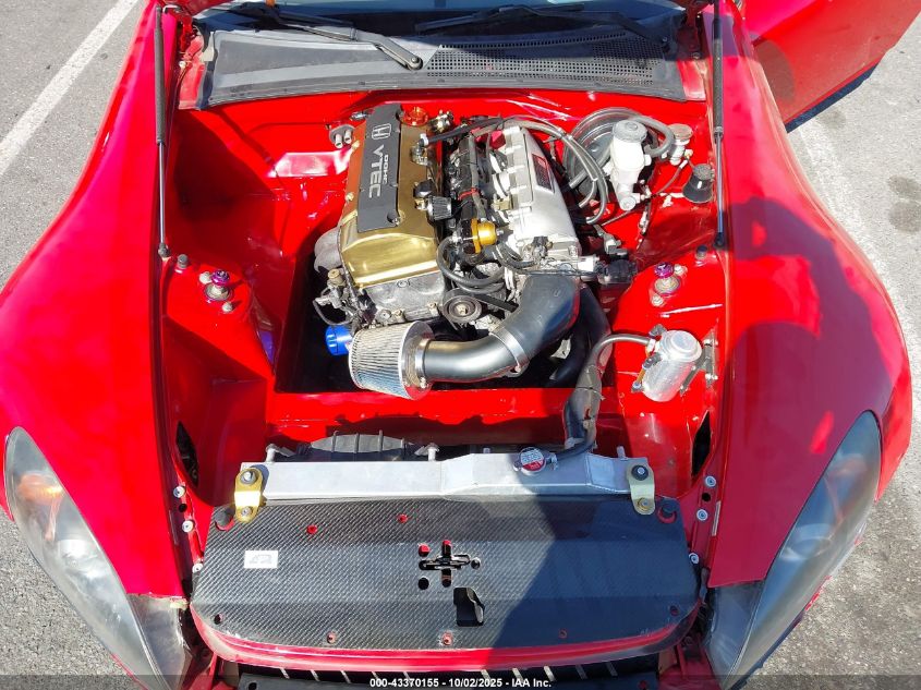 2000 Honda S2000 VIN: JHMAP1148YT007990 Lot: 43370155