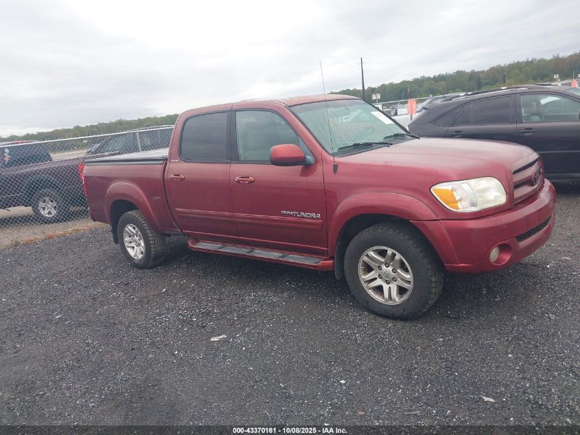 2006 Toyota Tundra Limited V8 VIN: 5TBDT481X6S548289 Lot: 43370161