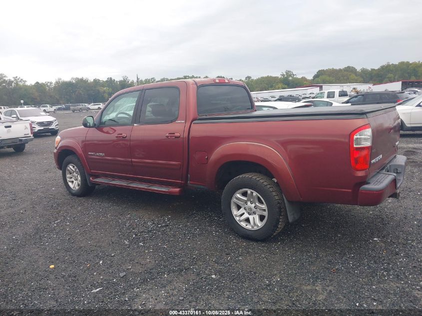 2006 Toyota Tundra Limited V8 VIN: 5TBDT481X6S548289 Lot: 43370161