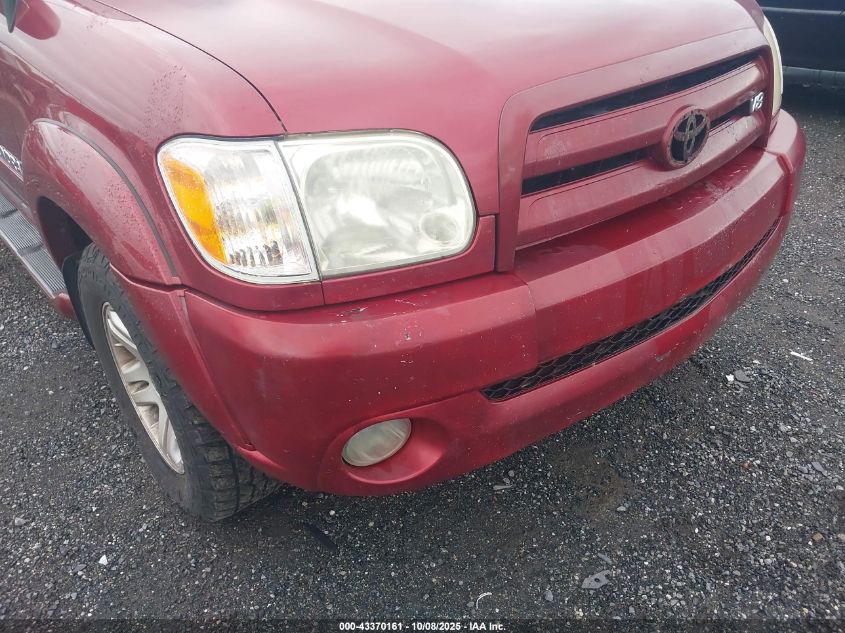 2006 Toyota Tundra Limited V8 VIN: 5TBDT481X6S548289 Lot: 43370161