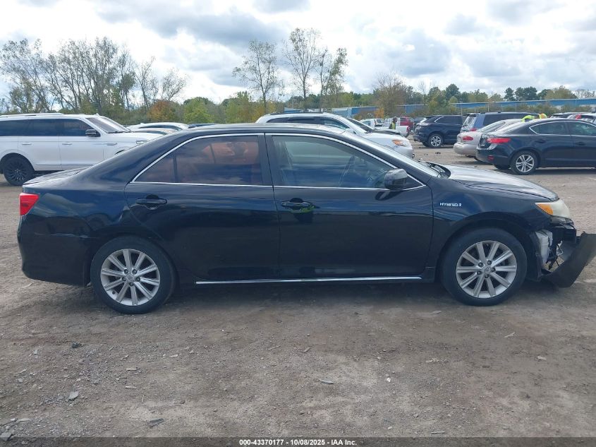 2012 Toyota Camry Hybrid Xle VIN: 4T1BD1FK9CU007467 Lot: 43370177