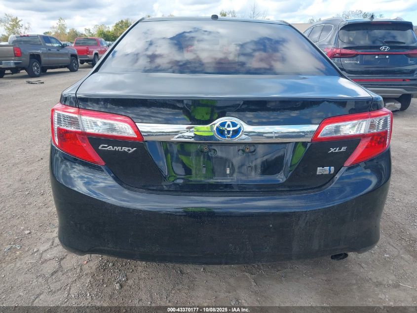 2012 Toyota Camry Hybrid Xle VIN: 4T1BD1FK9CU007467 Lot: 43370177